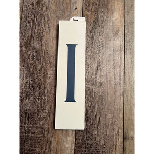 NEW Apple Abyss Blue Solo Loop Size 10 Smartwatch Band